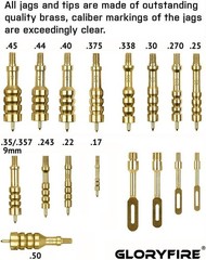 Complete Universal Gun Cleaning Kit with Elite Brass Accessories for Firearms