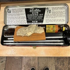 Revelation 12 Gauge Shotgun Cleaning Kit Deep Cleaning Red Metal Case w/ Rods