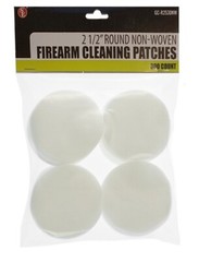 300 Pc Round Non Woven Gun Cleaning Patches 2″ Firearm Maintenance Patch Wipes