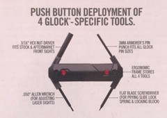 Real Avid Glock Cleaning Kit with Gun Boss, 4-in-1 Tool, Smart Mat & Field Guide