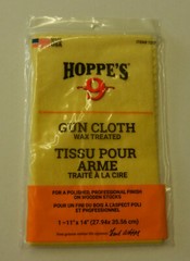 Hoppes No 9 Wax Treated Gun Cloth; For Wood Stocks; 11″ x 14″; 1 Pack; 1217