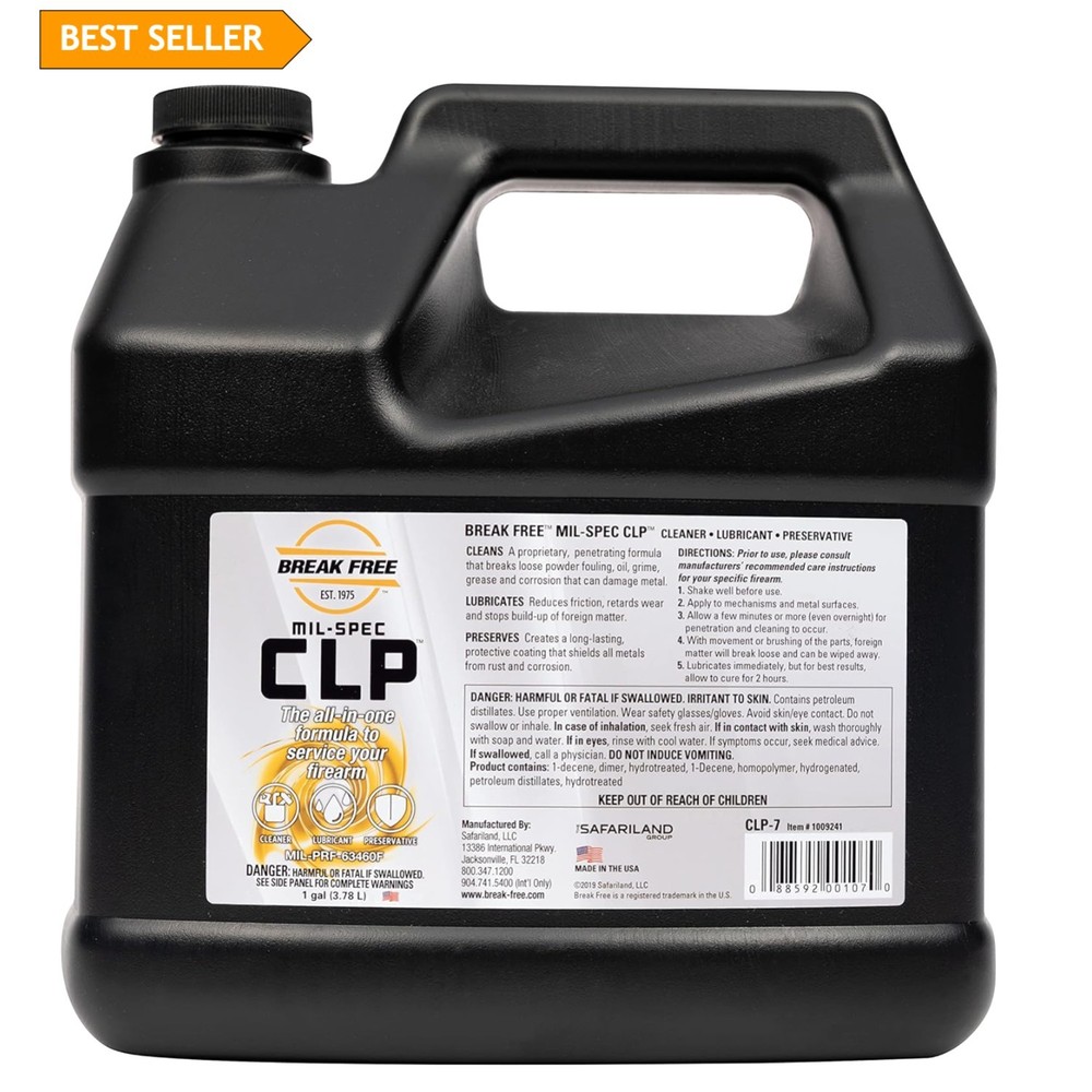 Professional CLP-7 Cleaner & Lubricant for Firearms – 1 Gal., High Quality