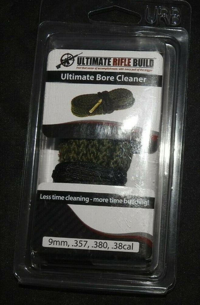 Ultimate Rifle Build Bore Cleaner New in Package for 9mm, 357,380, 38cal