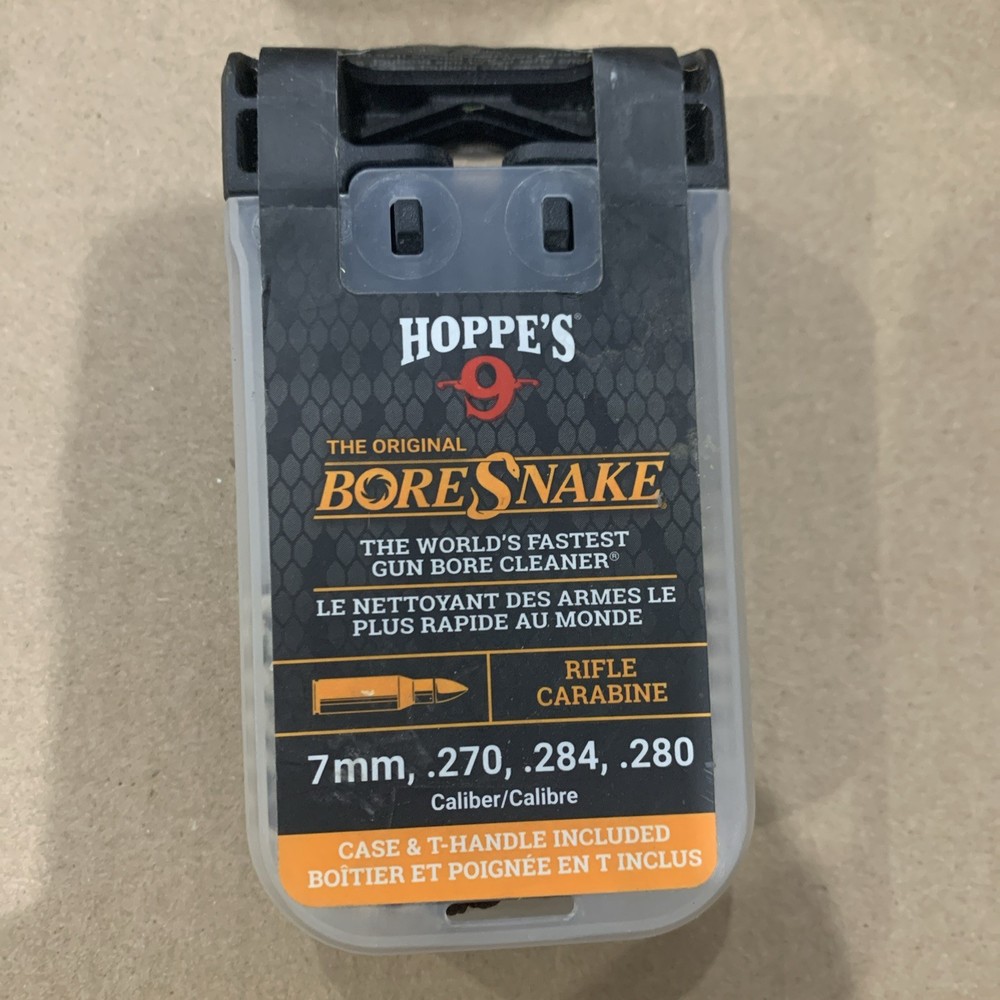 HOPPE’S BORESNAKE 7mm & .270, .284, .280 caliber Rifle Cleaning Kit 24014D