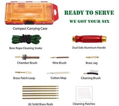 GuardTech Plus 223/5.56 Cleaning Kit with bore rope cleaner, brass quality