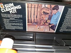Hoppes Gun cleaning kit.