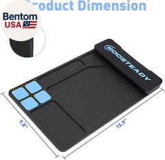 Gun Cleaning Mat, Pistol Mat, Anti-Slip Rubber Gun Mat, Magnetic Pistol Cleaning