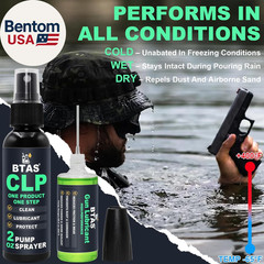 Gun Cleaner and Lubricant CLP Gun Oil Cleaning Kit Universal Spray Solvent 2Oz &