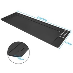 Rifle Gun Cleaning Mat, Anti-Slip Rubber Tactical Magnetic Mat for Gun Cleani…