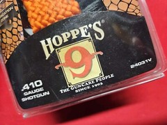Hoppes Bore Snake Viper 410 Ga 24031V Bore Cleaner Built-In Bore Guide NEW BOX