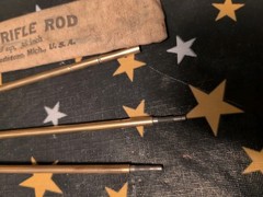 28 Cal – Original Marbles Jointed Rifle Rod No. 9728 Brass Untested As Is – JS