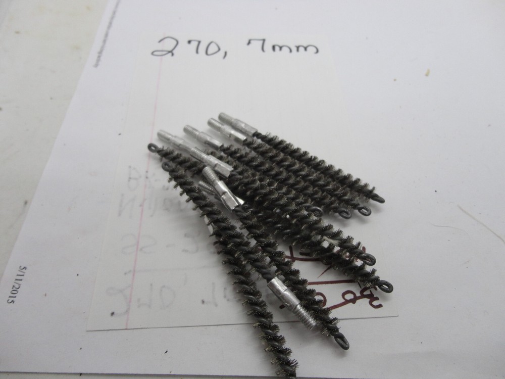.270/7mm stainless steel cleaning brush quantity ten (10)