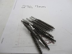 .270/7mm stainless steel cleaning brush quantity ten (10)