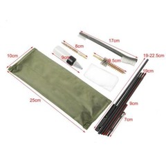 Portable Rifle Gun Cleaning Kits Cleaner Brushes for .22cal/5.56mm