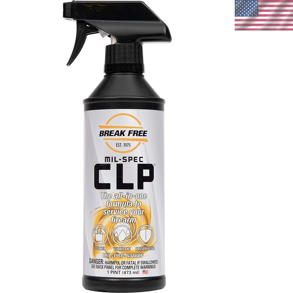 Synthetic CLP Gun Cleaner and Lubricant Spray – 1 Pint for Optimal Firearm Care