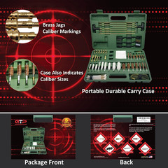 Universal Gun Cleaning Kit – Pro Grade Gun Cleaner and Handgun, Rifle and Shotgu