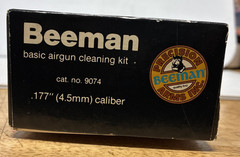 Vintage BEEMAN BASIC AIRGUN CLEANING KIT cat. no. 9074 (S1-3 Q6028