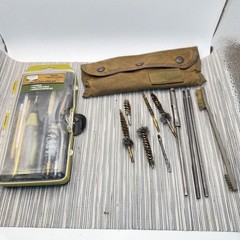 Sport Ridge Rifle Cleaning Kit 5.56 .223 Caliber 17pc Tool Set with Canvas Pouch