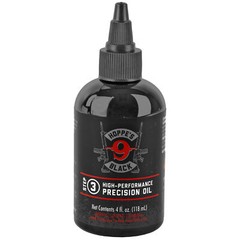 Hoppe’s Black Precision Oil High Heat Synthetic 4oz Liquid Lubricant Bottle
