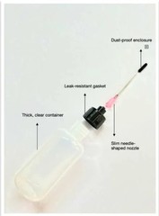 2 Bottles -1 OZ Size Bottles with Stainless Needle tip for All Your Gun Oils