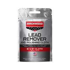 Birchwood Casey Lead Remover/Polishing Cloth 6 X 9 Inch Rust Resistant 31002