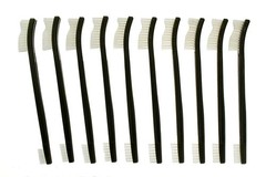 50pcs Double Ended Gun Cleaning Brush Plastic Handle Set 7″ – Nylon Bristles