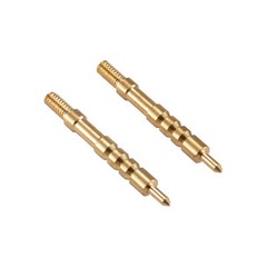 2Pcs/Lots .20 Caliber Solid Brass Spear Pointed Jag Gun Clean Accessories Brass