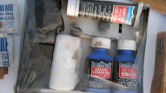 Vintage Birchwood Casey Stock Finish Kit Walnut & Perma Blue Gun Blue Kit