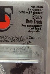 Thompson/Center TC 54 Cal Bore BRUSH 5/16-27 Shotgun Rod Threads 9406 SET of 2
