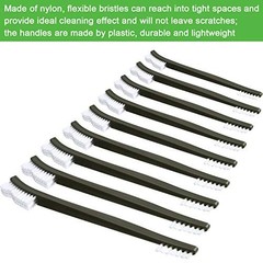 20 Pack Double-Ended Gun Cleaning Brushes – 7″ Nylon All-Purpose Brush Set