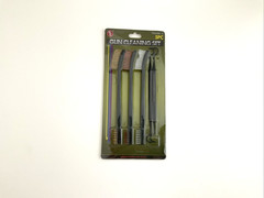SE 5pc Gun Cleaning Set Brushes Nylon Brass Copper & Picks 7624BC-5 New
