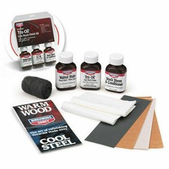 Birchwood Casey Tru Oil Stock Long Lasting Maintainence Kit Wood Finish 23801
