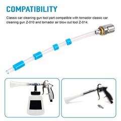 High-Speed Car Cleaning Gun Replacement Tube, Air Blow Out Tool, Classic Car Car