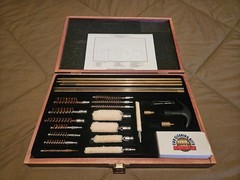 2 ITEMS: Gunmaster Universal Cleaning Kit Model: UGC 76W / Knife Sharpening Kit