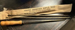 Marble #9728 Jointed Rifle Rod 36”Long For .28 cal & up – With Bag