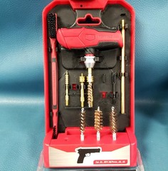 Pair Of Gun Cleaning Kits In Boxes Two Brands Mixed Storage Cases