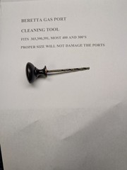 Beretta 303/390/391,400 Port Cleaning Tool