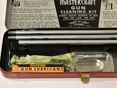 Vintage Coast To Coast Master Craft Shotgun Cleaning Kit 12 Gauge ~ Near Mint!