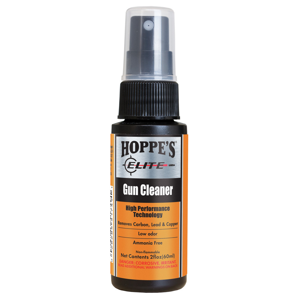Hoppe’s ELITE GUN CLEANER HIGH PERFORMANCE TECHNILOGY Removes CARBON LEAD COPPER