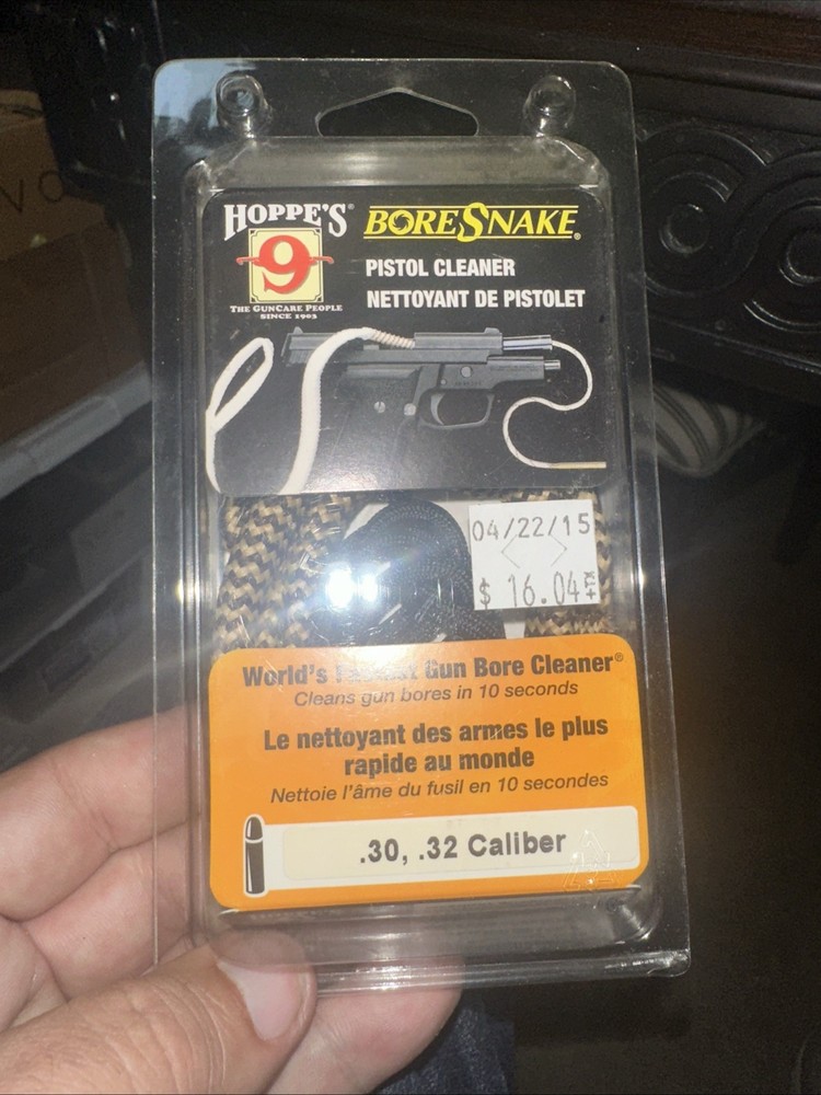 HOPPES – BORESNAKE for .30-32 CALIBER PISTOL/HANDGUN
