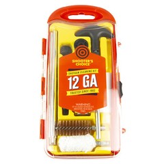 Shooter’s Choice 12ga Shotgun Cleaning Kit with Bronze Brush Mop & FP-10 Lube