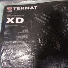 TekMat 15″x20″ Handgun Cleaning Mats Springfield Armory XD