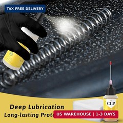 Gun Oil 2 oz & 1 oz Needle Oiler Gun Cleaning Kit, Multi-Purpose Gun Lubricant K