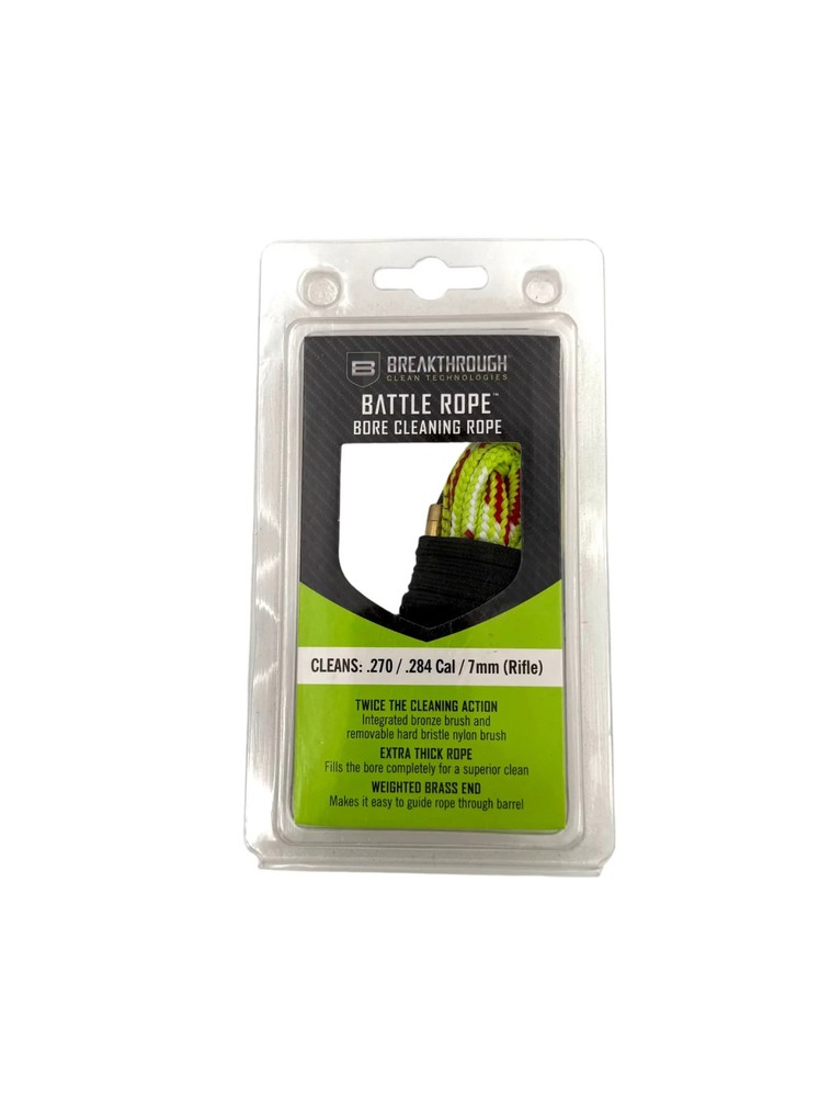 Breakthrough Battle Rope Bore Cleaning Rope – .270/.284/7mm Rifle