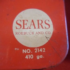 Vintage Sears Shotgun Cleaning Kit 410 ga NO. 2142
