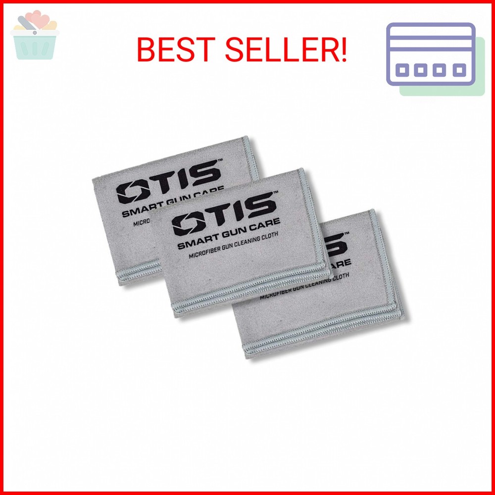 Otis Technology Microfiber Gun Cloth – 3 Pack