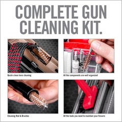 9mm Gun Cleaning Kit 9mm .357 & .38 Caliber Handguns Complete Glock Cleaning Kit