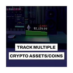 Tetra | Stocks & Crypto Ticker, Sports Scores, Weather, LED Display, Office G…