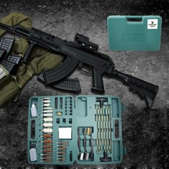 Snake Eye Gun Cleaning Kit Universal Supplies for Hunting Rifle Handgun Shot Gun