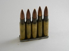 LOT OF 20 RUSTY SWEDISH MAUSER M96 STRIPPER CLIPS.